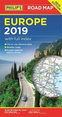 Philip's Europe Road Map by Philip's Maps image
