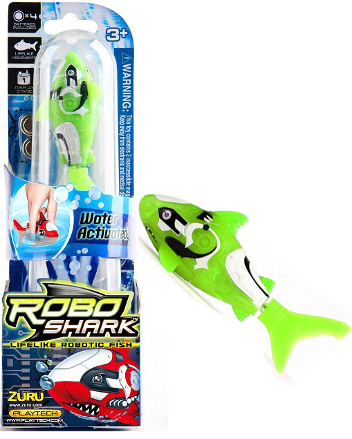 Zuru Robo Fish - Green Shark