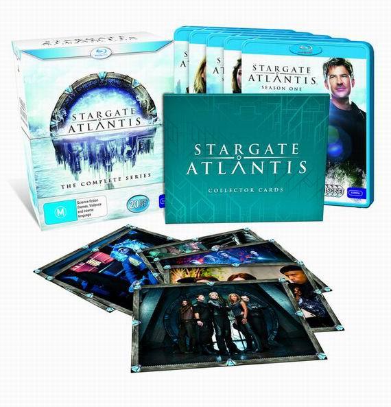 Stargate Atlantis Complete Series Box Set Bluray Buy Now at