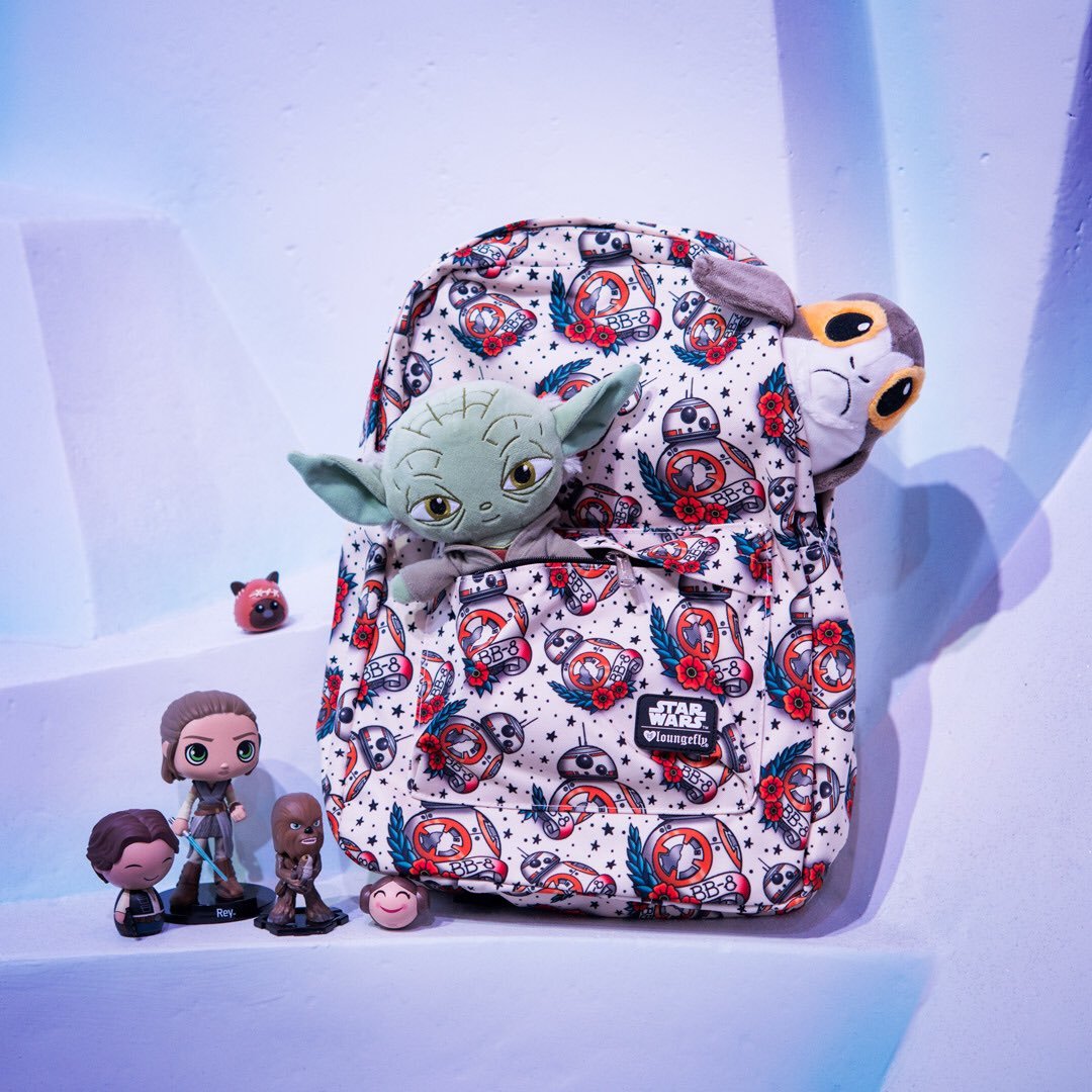 Loungefly Star Wars BB8 Tattoo Backpack image