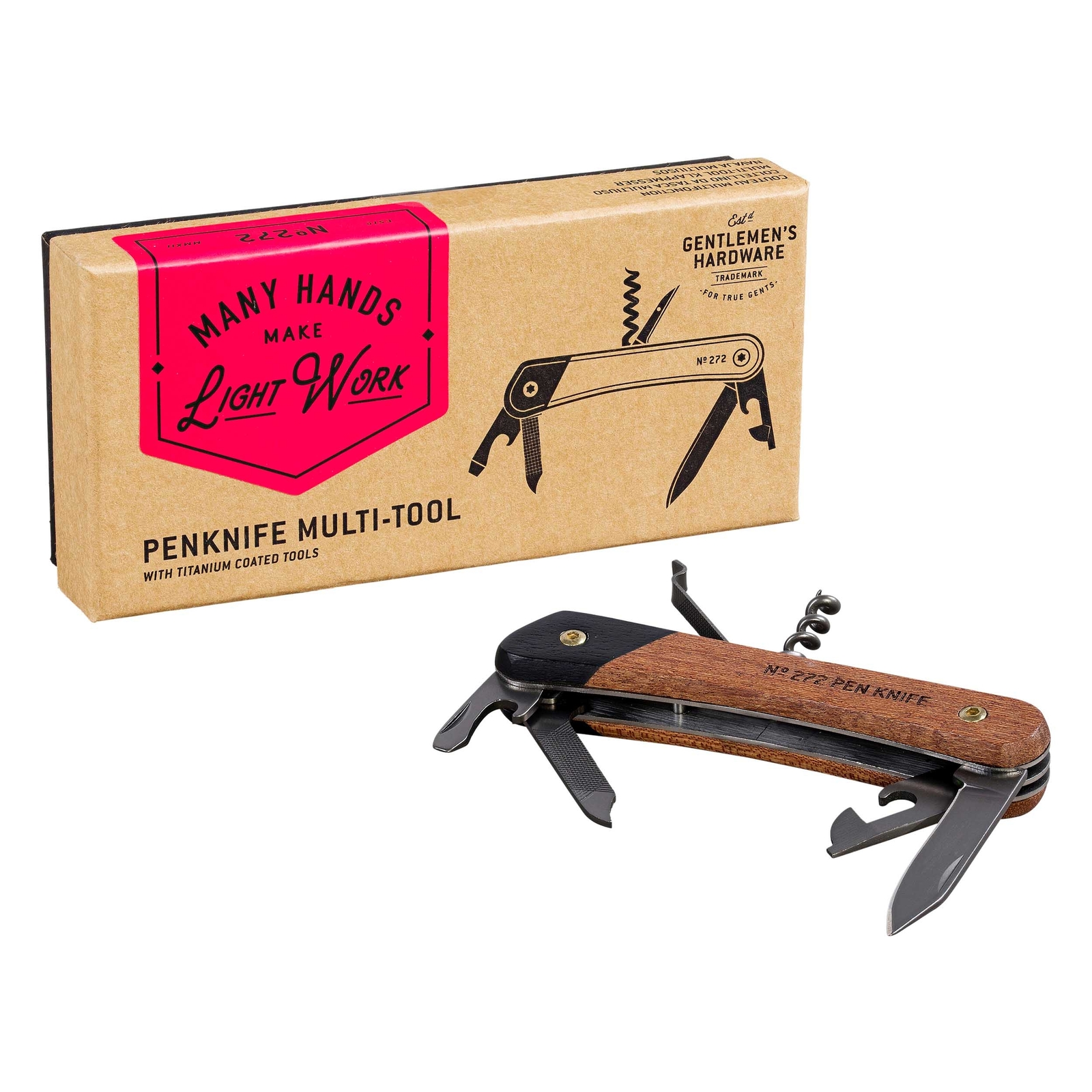 Gentlemen's Hardware: Pen Knife Multi-Tool