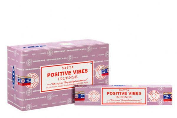 Satya: Positive Vibes Incense -15gm image