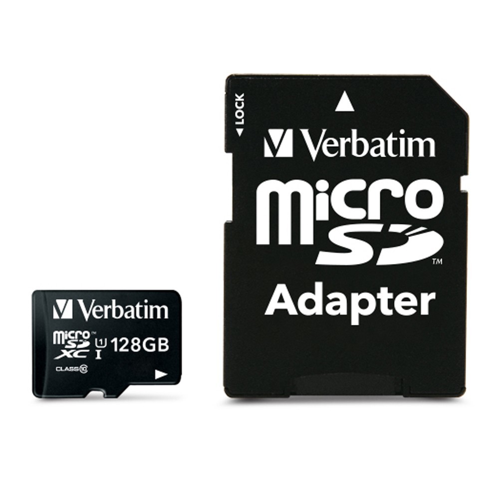 Verbatim Micro SDXC Card - 128GB (UHS-I Class 10) image