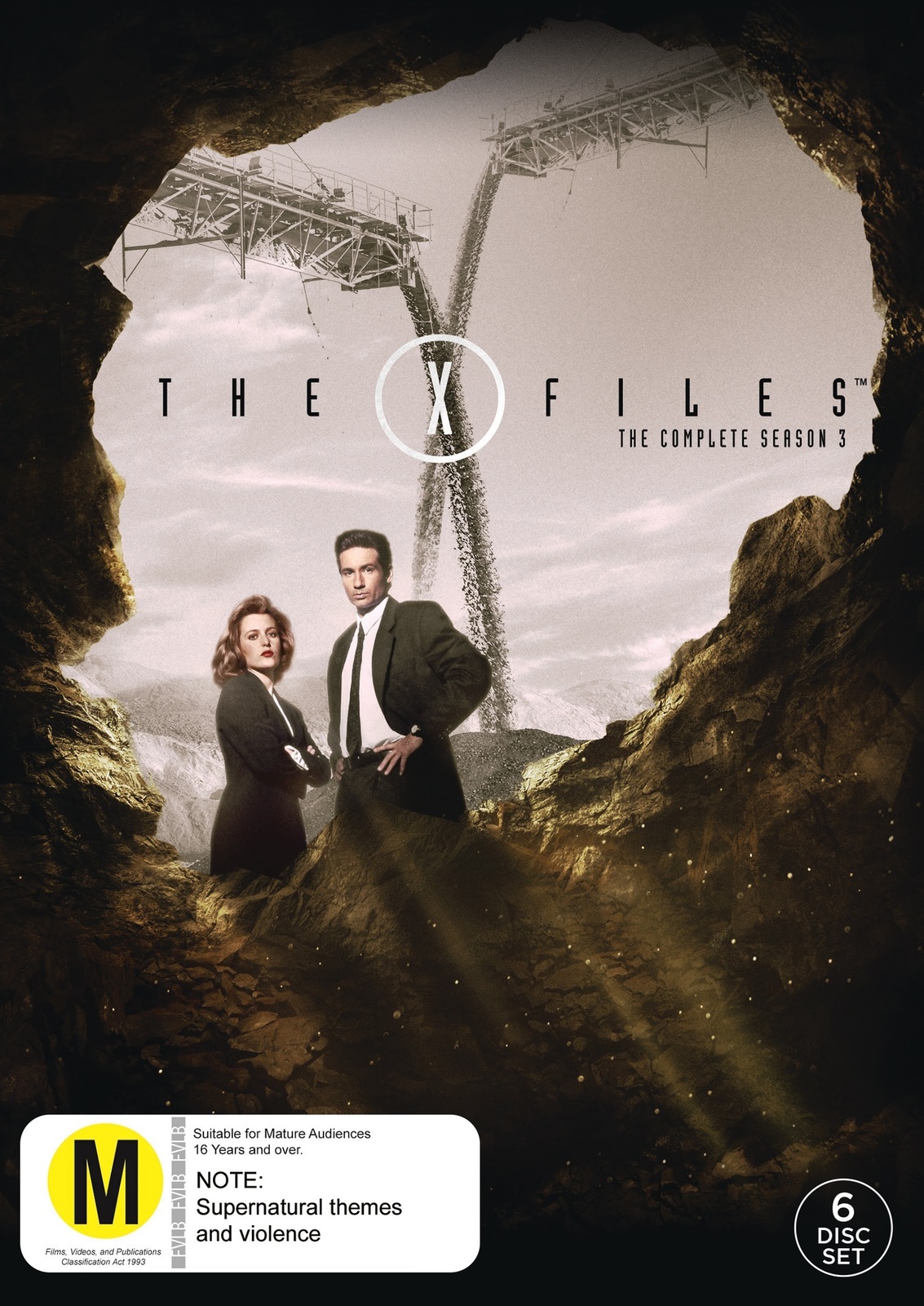 The X-Files - Season 3 (6 Disc Set) on DVD image