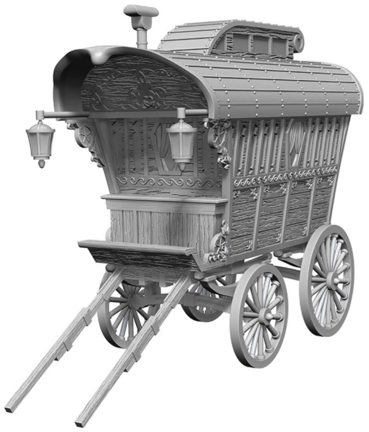 D&D Nolzur's Marvelous: Unpainted Miniatures - Adventurer's Campsite image