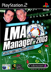 LMA Manager 2003 for PS2 LMA Manager 2003 for PS2