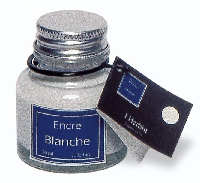 J Herbin: Calligraphy Ink - White (30ml) image