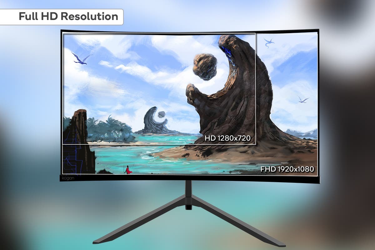 32" Kogan Curved Gaming Monitor at Mighty Ape NZ
