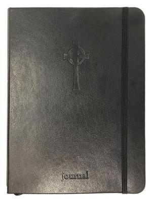 The Celtic Cross Essential Journal (Black Leatherluxe(r)) by Ellie Claire image