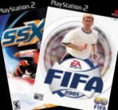 SSX + FIFA 2001 on PS2