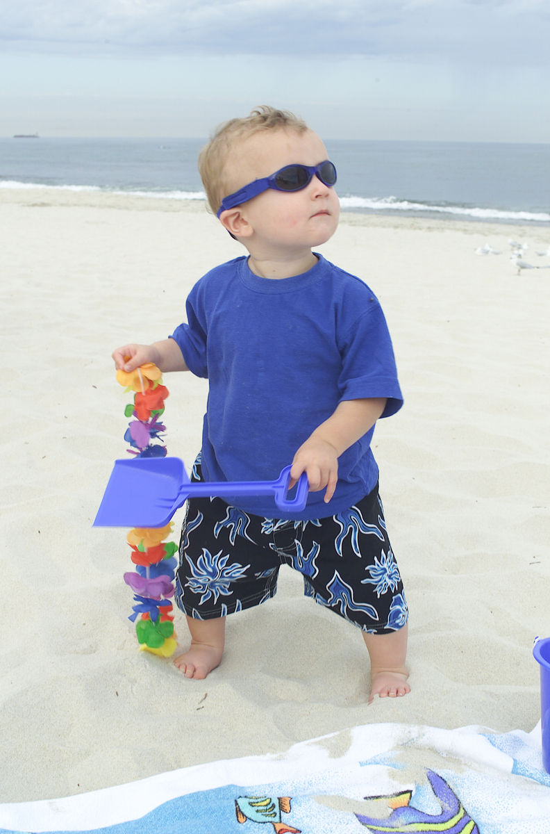 Adventure Baby Banz Sunglasses (Blue) image