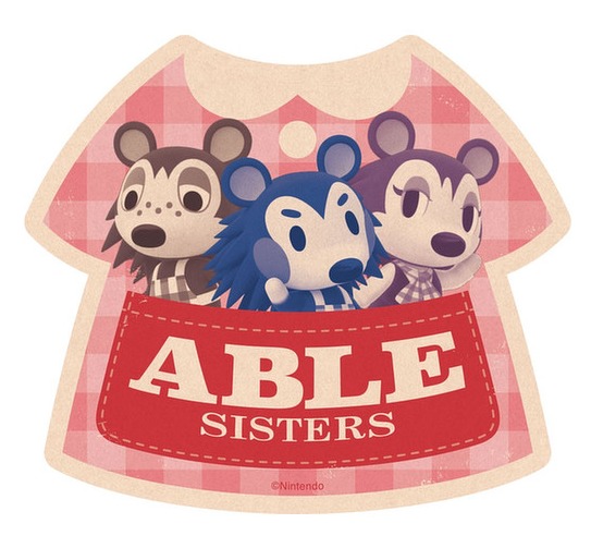 Animal Crossing: Travel Luggage Sticker - Able Sisters #4