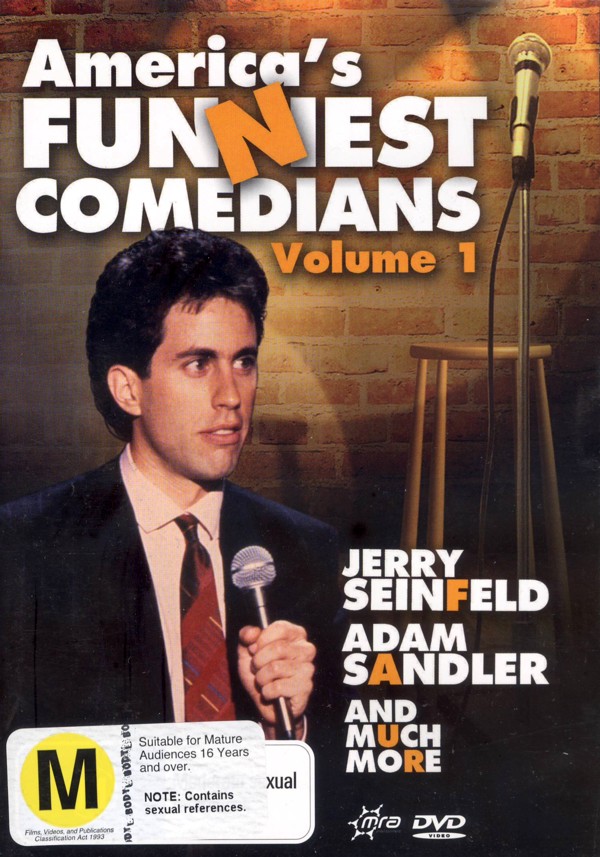 America's Funniest Comedians - Vol. 1 on DVD image