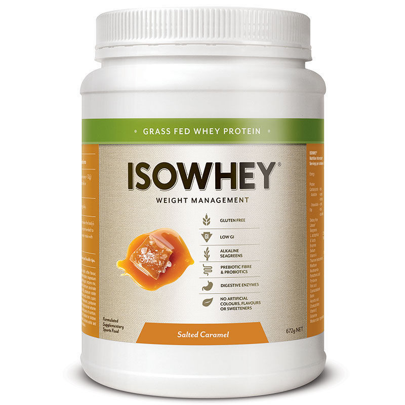 IsoWhey: Weight Management Shake - Salted Caramel (672g) image
