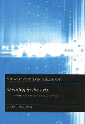 Meaning In The Arts, Volume XXVII image