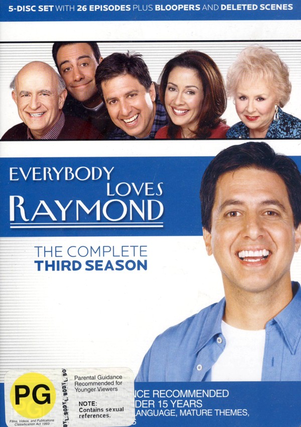 Everybody Loves Raymond - The Complete Third Season (5 Disc Box Set) on DVD image