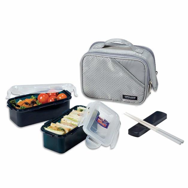 Lock & Lock Bento Lunch Box Set