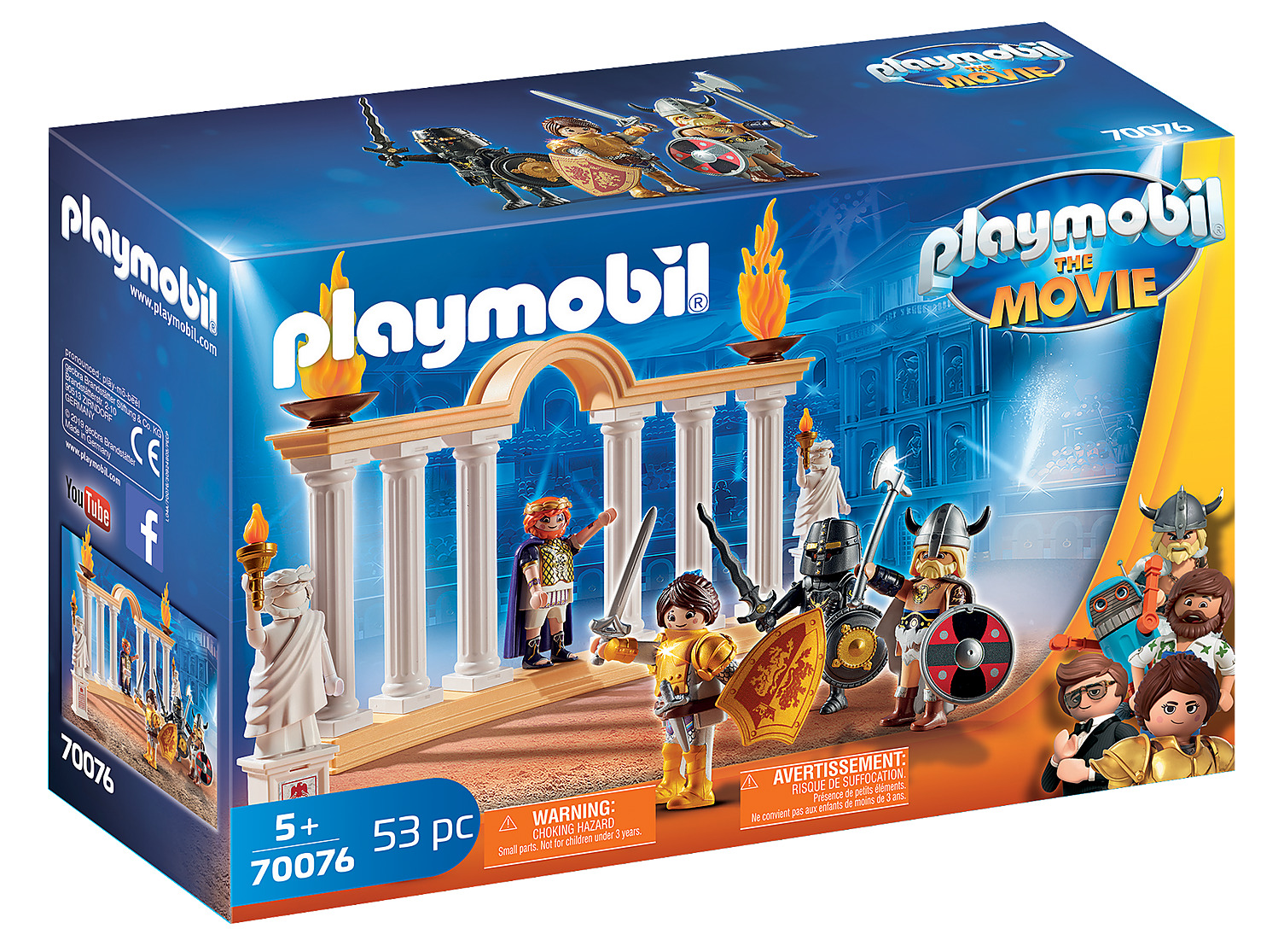 Playmobil: The Movie - Emperor Maximus in the Colosseum (70076) image