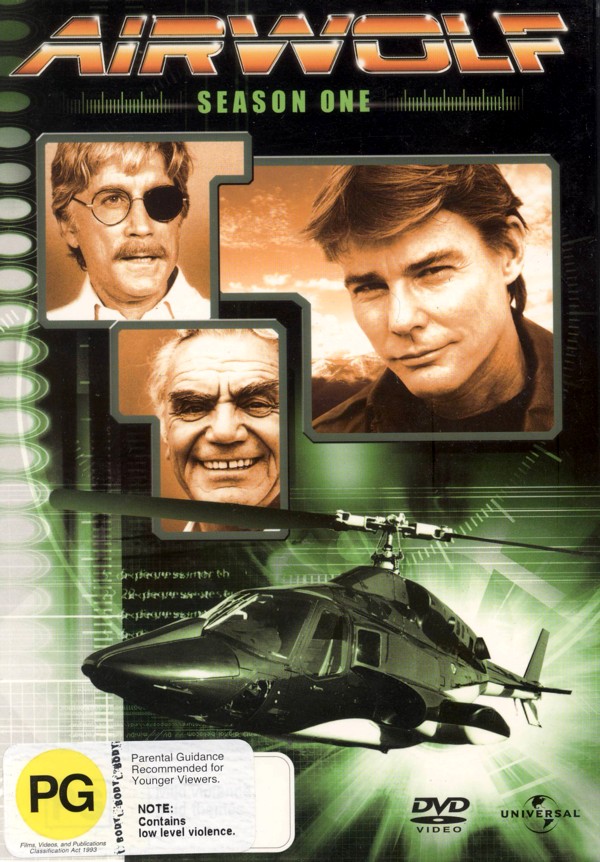 Airwolf - Season 1 (4 Disc Set) on DVD image