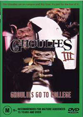 Ghoulies III on DVD Ghoulies III on DVD