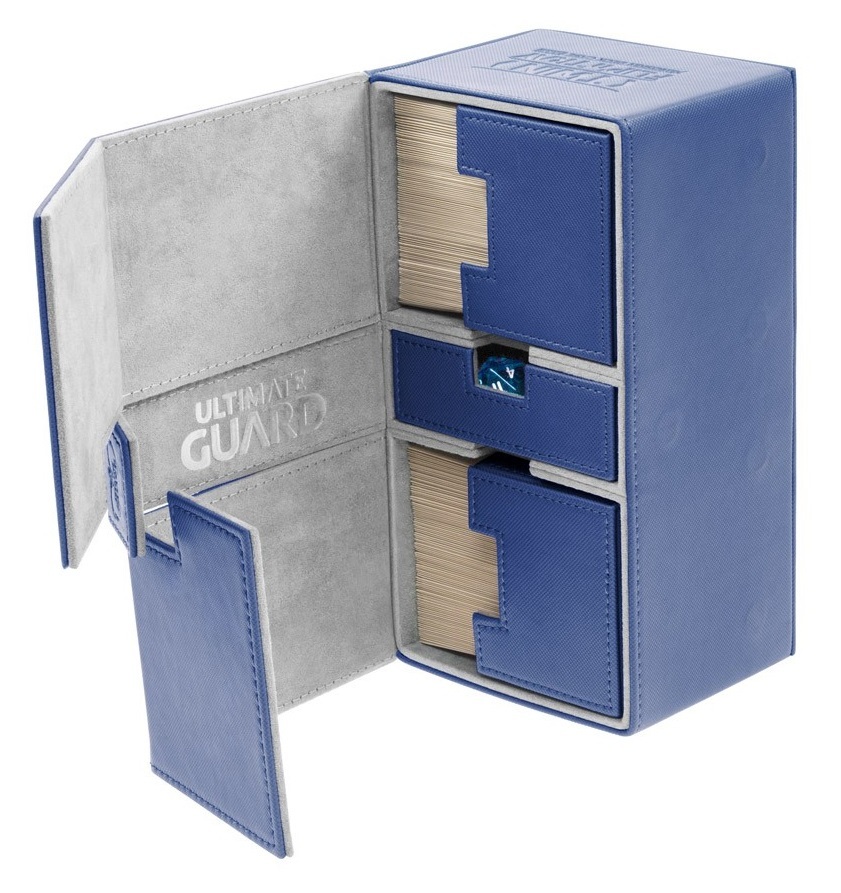 Ultimate Guard: 200+ XenoSkin Twin Flip'n'tray Deck Case (Blue) image