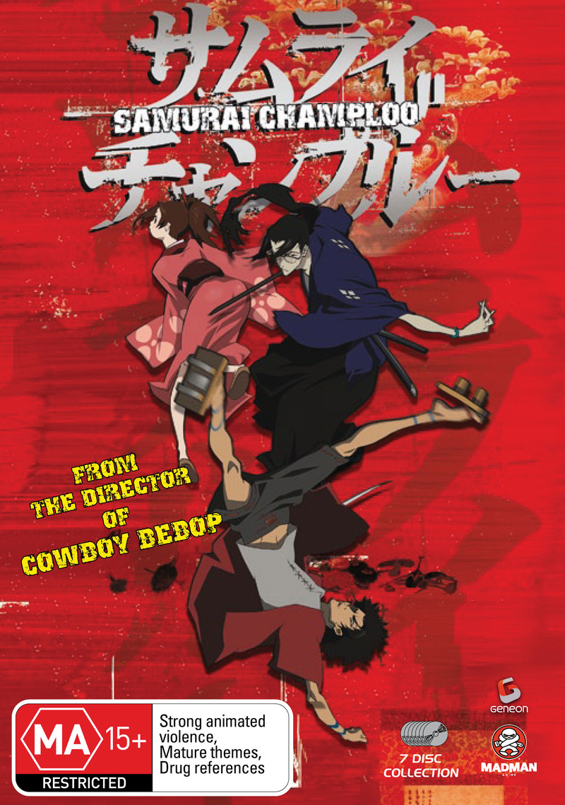 Samurai Champloo - Complete Collection (7 Disc Amaray Case) on DVD image