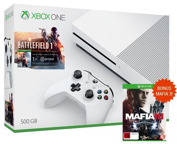Xbox One S 500GB Battlefield 1 Console Bundle for Xbox One image