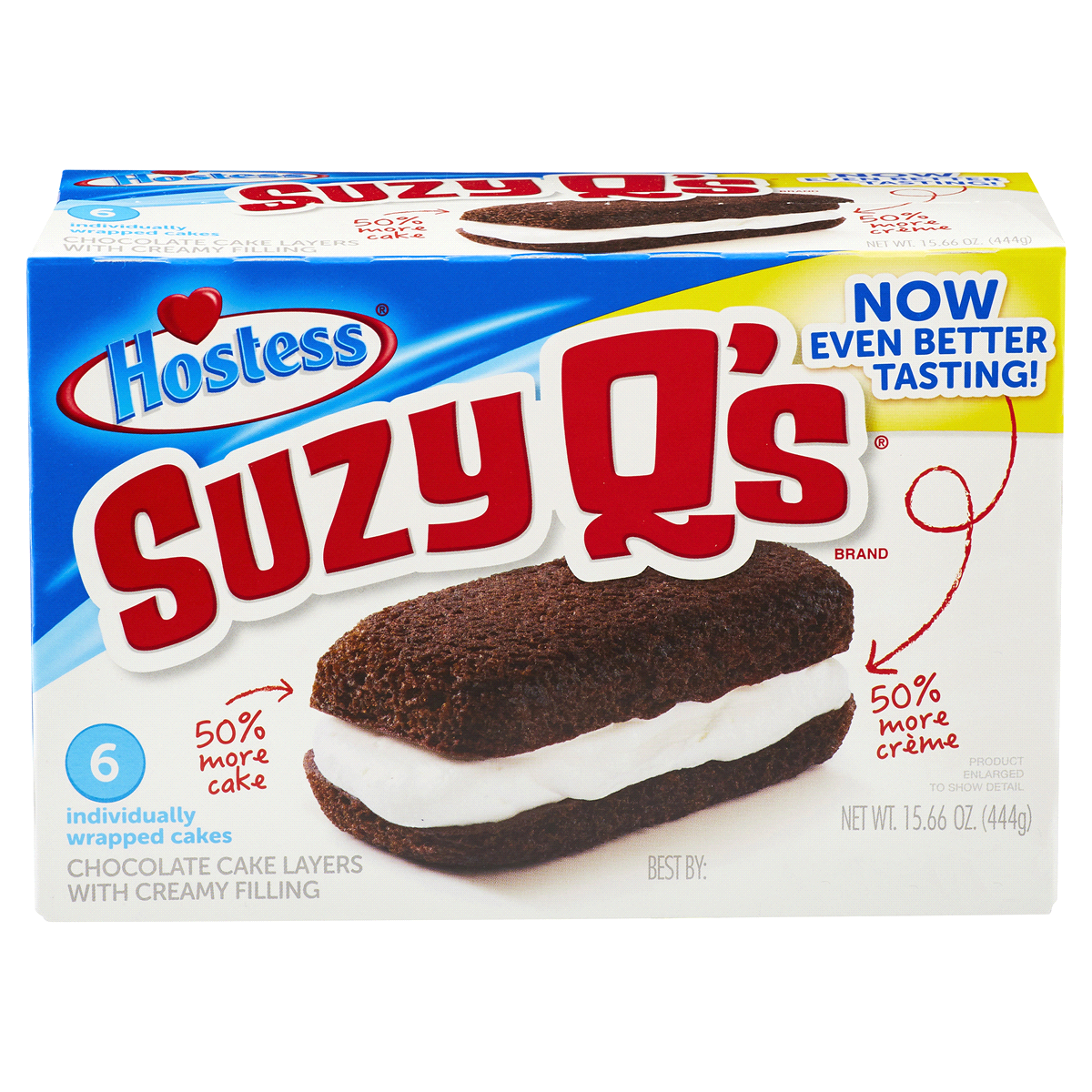 Hostess Suzy Q's (6 Pack) image