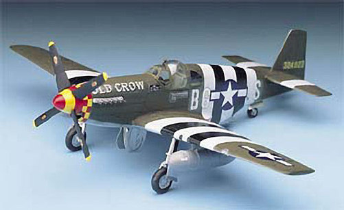 Academy P-51B Mustang 1/72 Model Kit