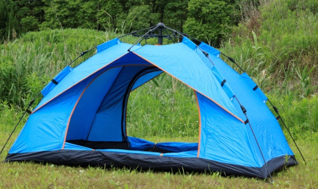 1-2 Person Instant Dome Camping Tent - Blue/Waterproof and UV Protection UPF 50+ image