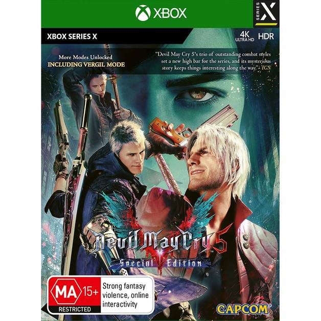 Devil May Cry 5 Special Edition on Xbox Series X