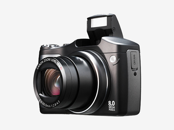 Canon SX100 IS 8.0Mp 10X Optical Dig Camera Black image