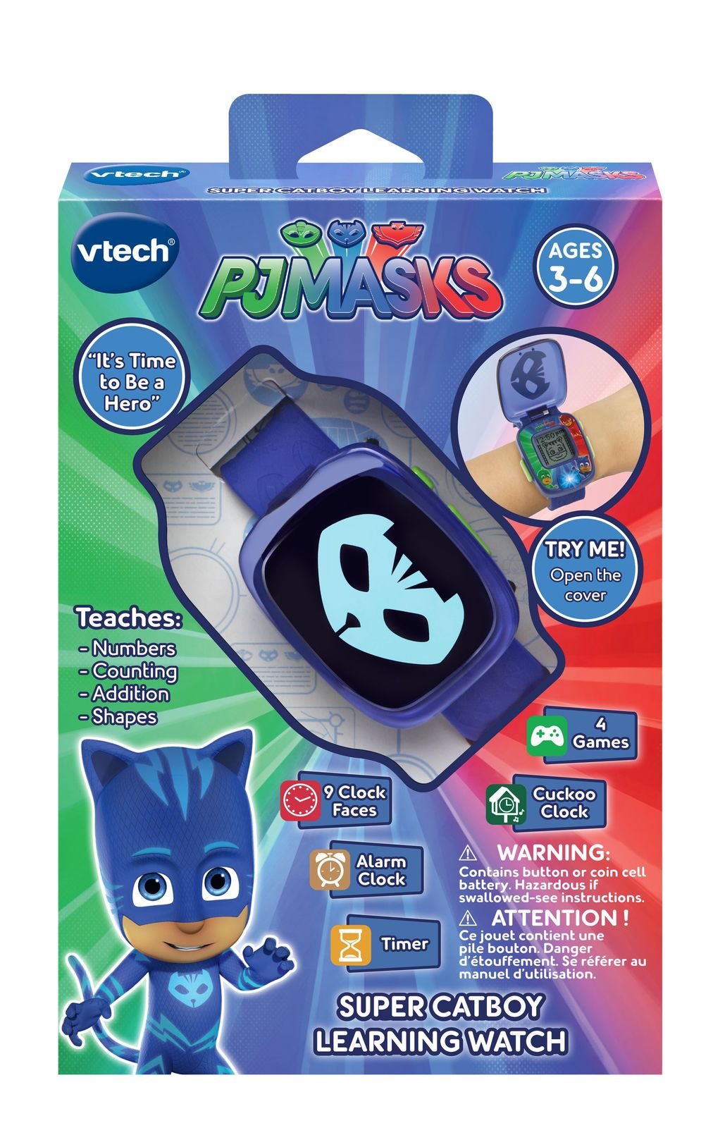 Vtech: PJ Masks - Catboy Learning Watch image