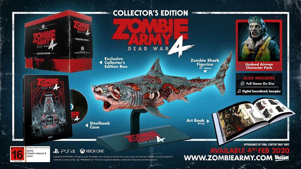 Zombie Army 4 Dead War Collector's Edition on PS4