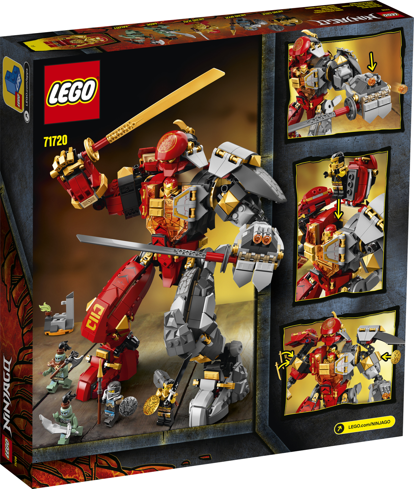 LEGO Ninjago: Fire Stone Mech - (71720) image