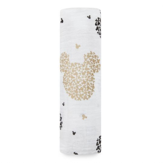 Aden + Anais: Scatter Metallic Swaddle - Mickey's 90th image