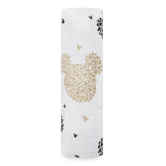 Aden + Anais: Scatter Metallic Swaddle - Mickey's 90th image