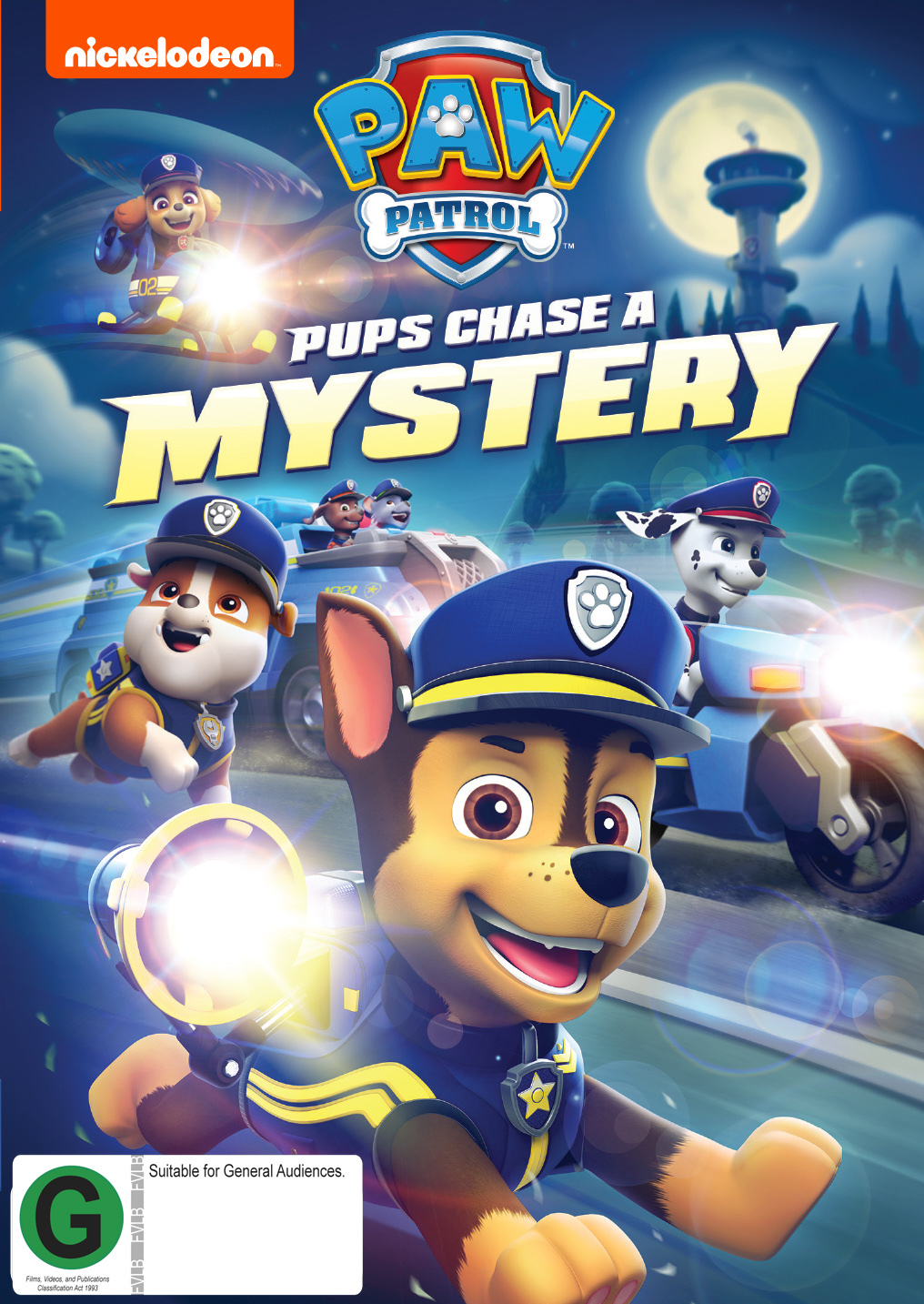 Paw Patrol: Pups Chase a Mystery on DVD