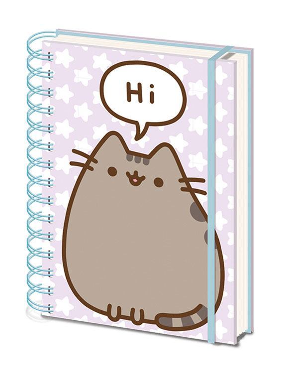 Pusheen: A5 Notebook - Pusheen Says Hi