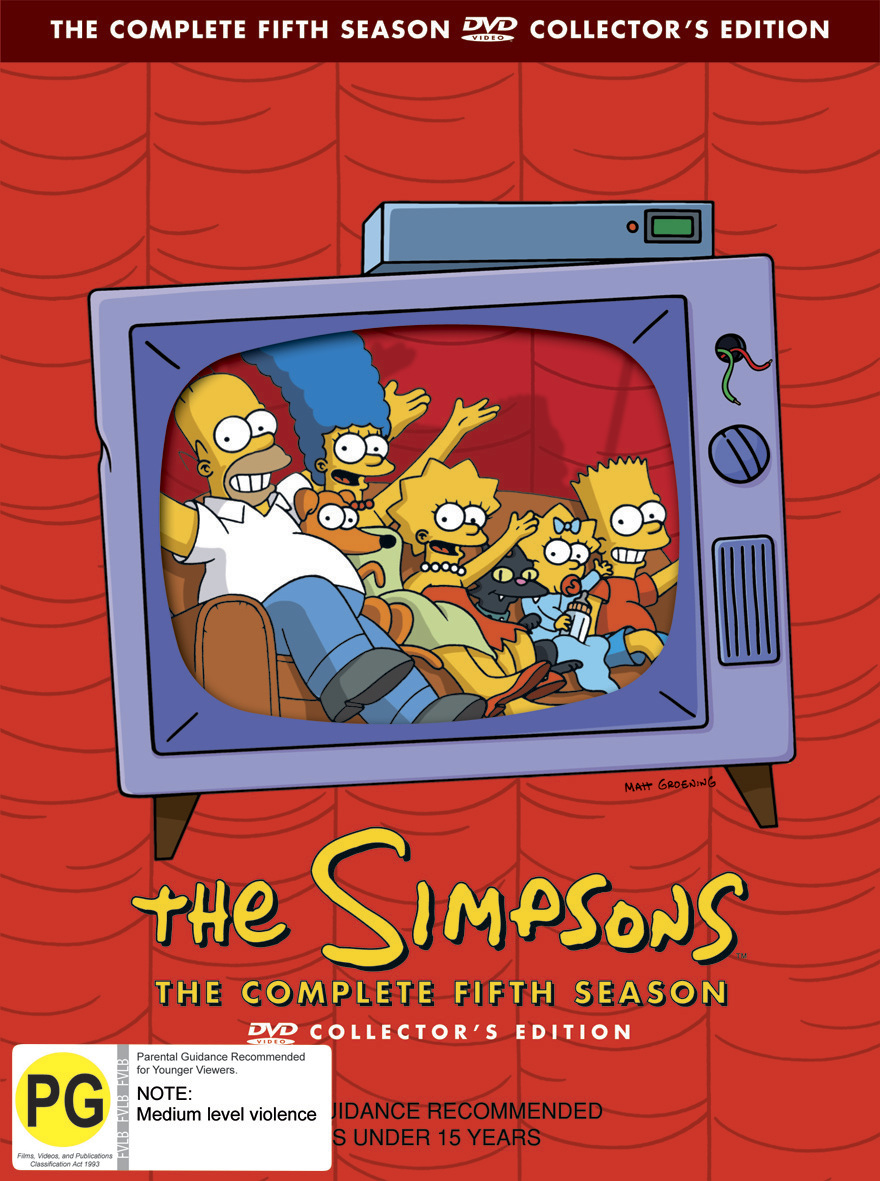 The Simpsons Season 5 DVD Buy Now at Mighty Ape NZ