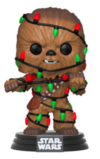 Star Wars: Holidays - Chewbacca (with Lights) Pop! Vinyl Figure image
