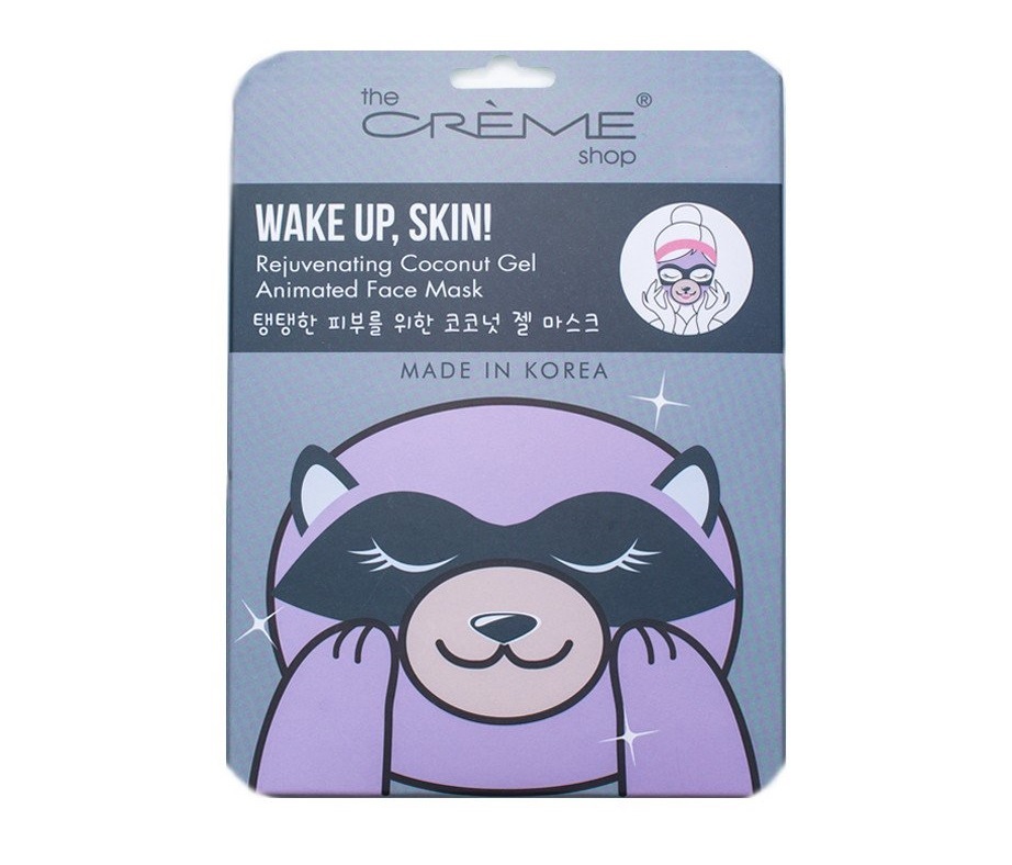 The Creme Shop Wake Up Skin Sheet Mask (Raccoon) image