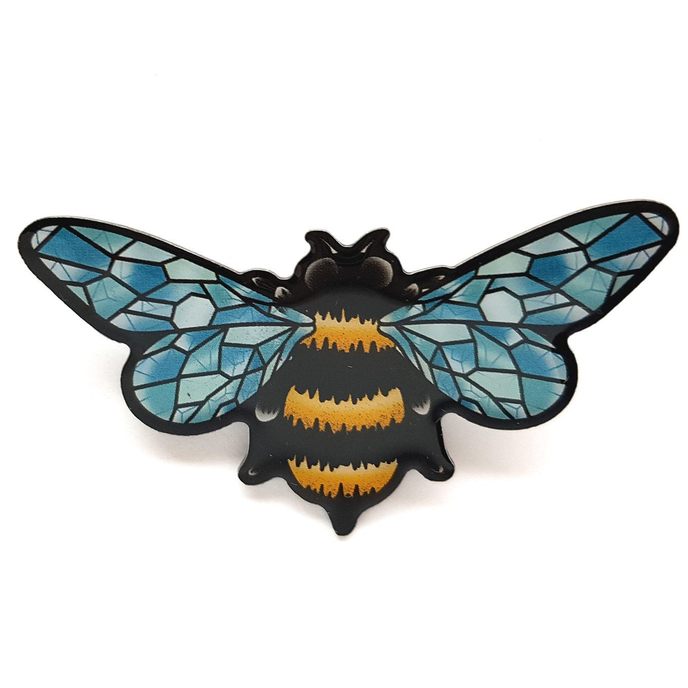 Crystal Queen Bee Brooch