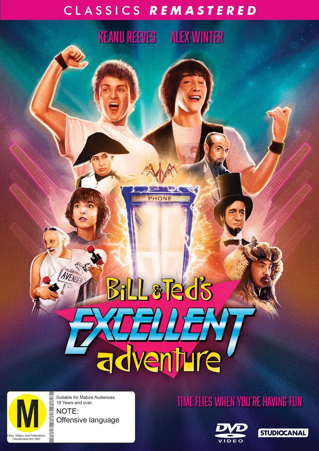Bill & Ted's Excellent Adventure on DVD image