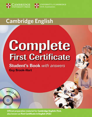 Complete First Certificate Student's Book with Answers with CD-ROM by Guy Brook-Hart image