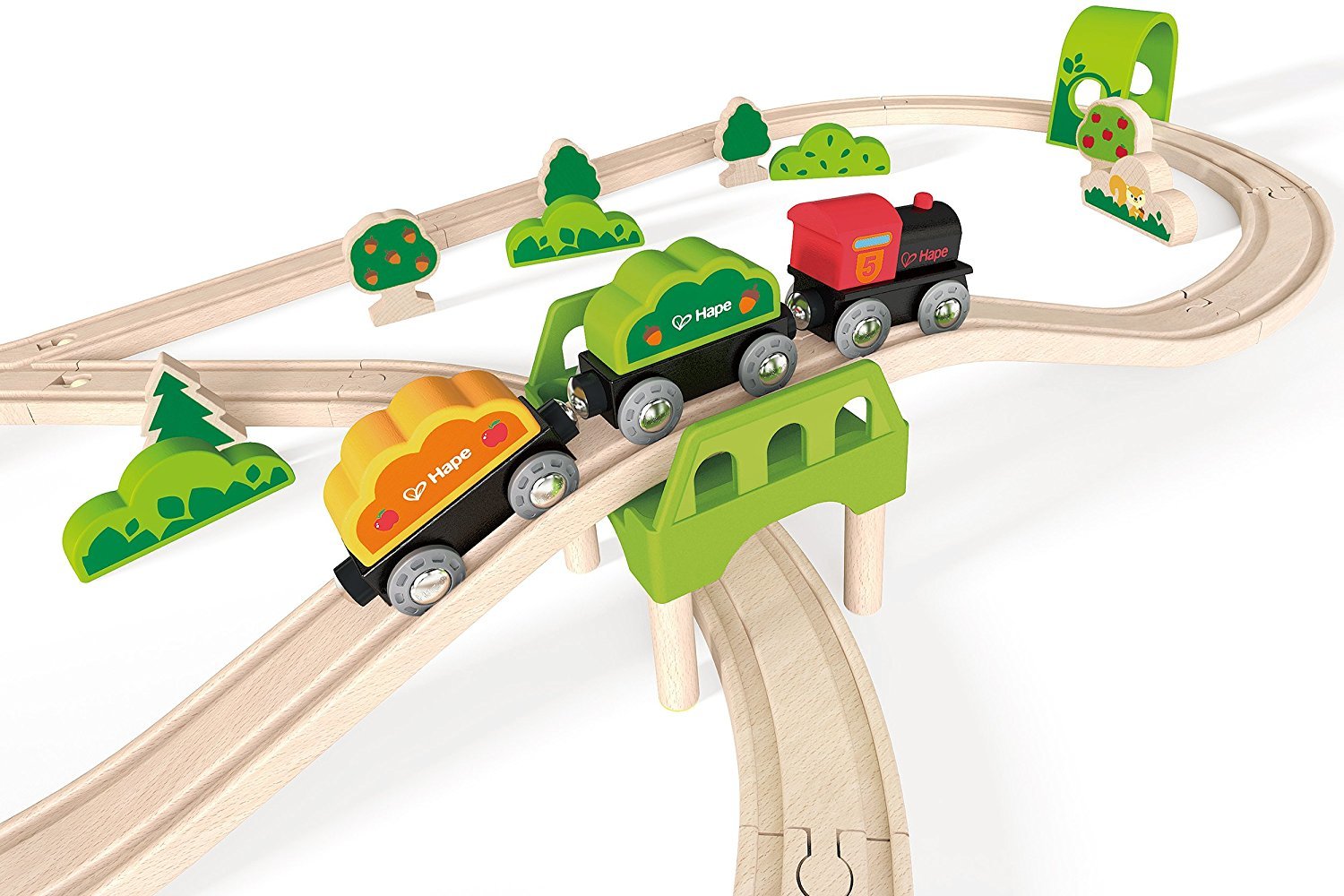 Hape: Forest Railway Set image