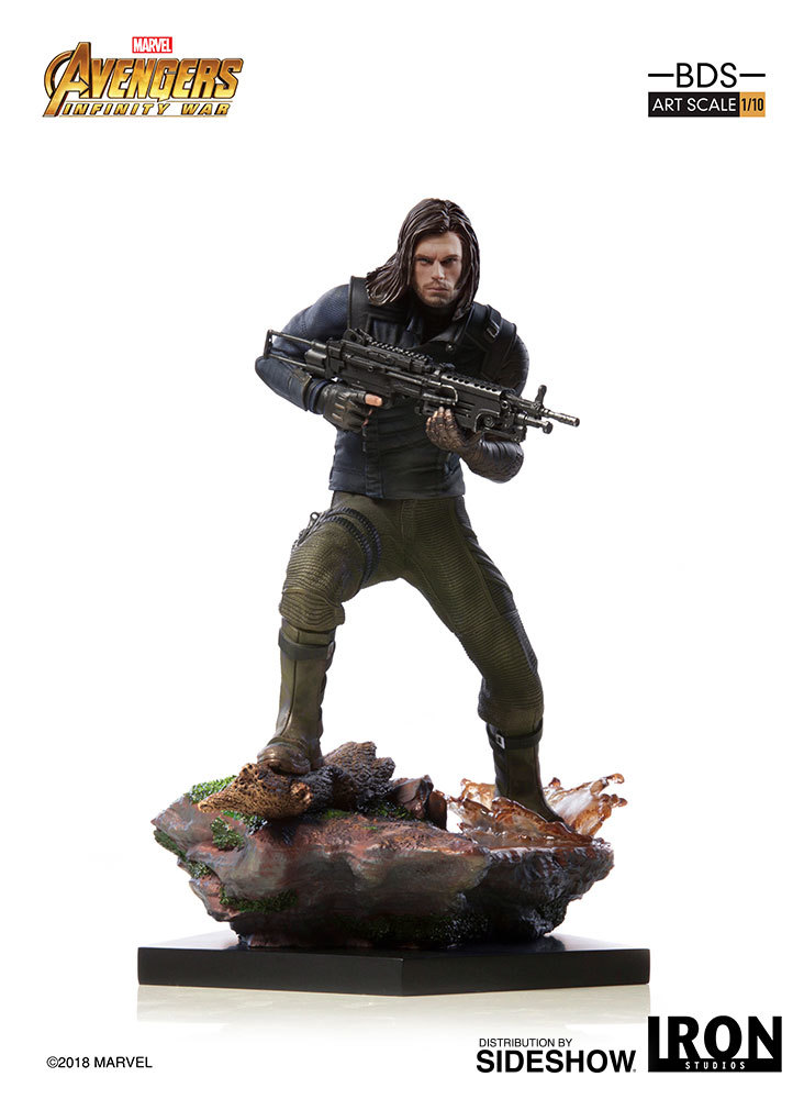 Avengers: Infinity War - 1/10 Winter Soldier - Battle Diorama Statue image