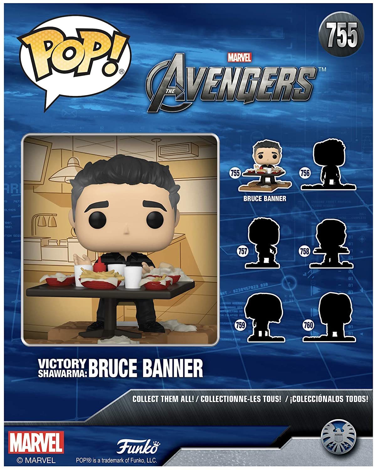 Marvel's Avengers: Victory Shawarma - Bruce Banner Pop! Deluxe Figure image
