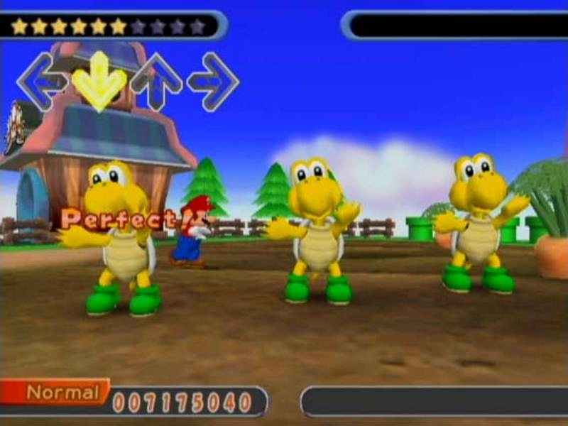 Dancing Stage Mario Mix + Dancing Mat for GameCube image