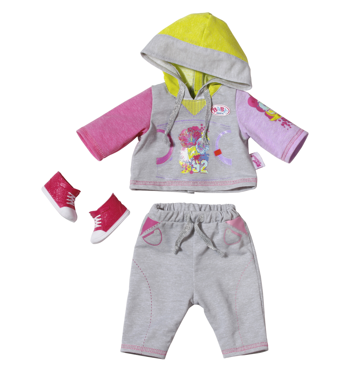 Baby Born - Deluxe Jogging Set - Grey image